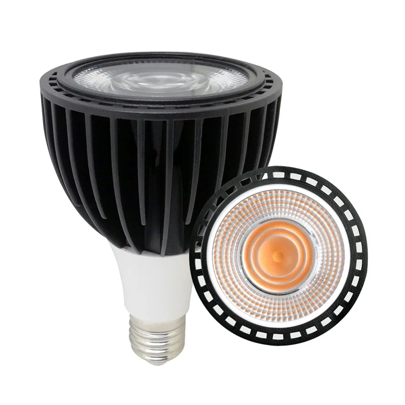 Wysokiej jakości oświetlenie Led par20 par30 par38 15w 35w 50w E27 reflektor sklepowy Ra90 bez AC85-265V wentylatora chłodzącego