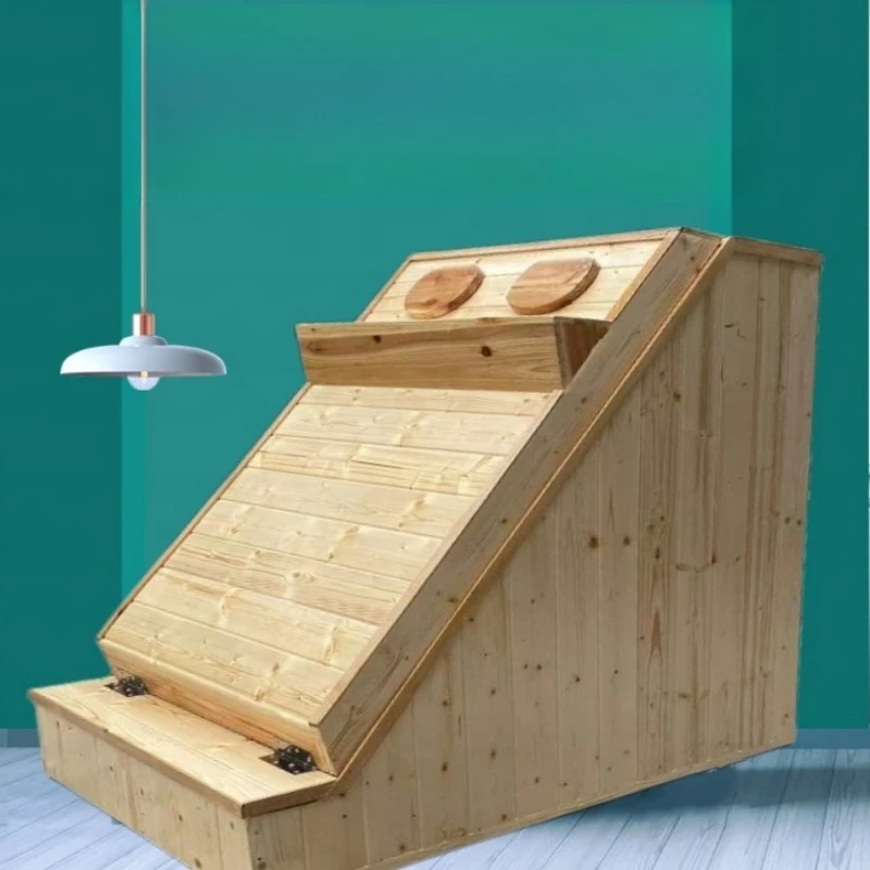 

Solid wood steam sweat box, beauty salon, sauna room, sweat box, single steam wet steam room, fumigation warehouse
