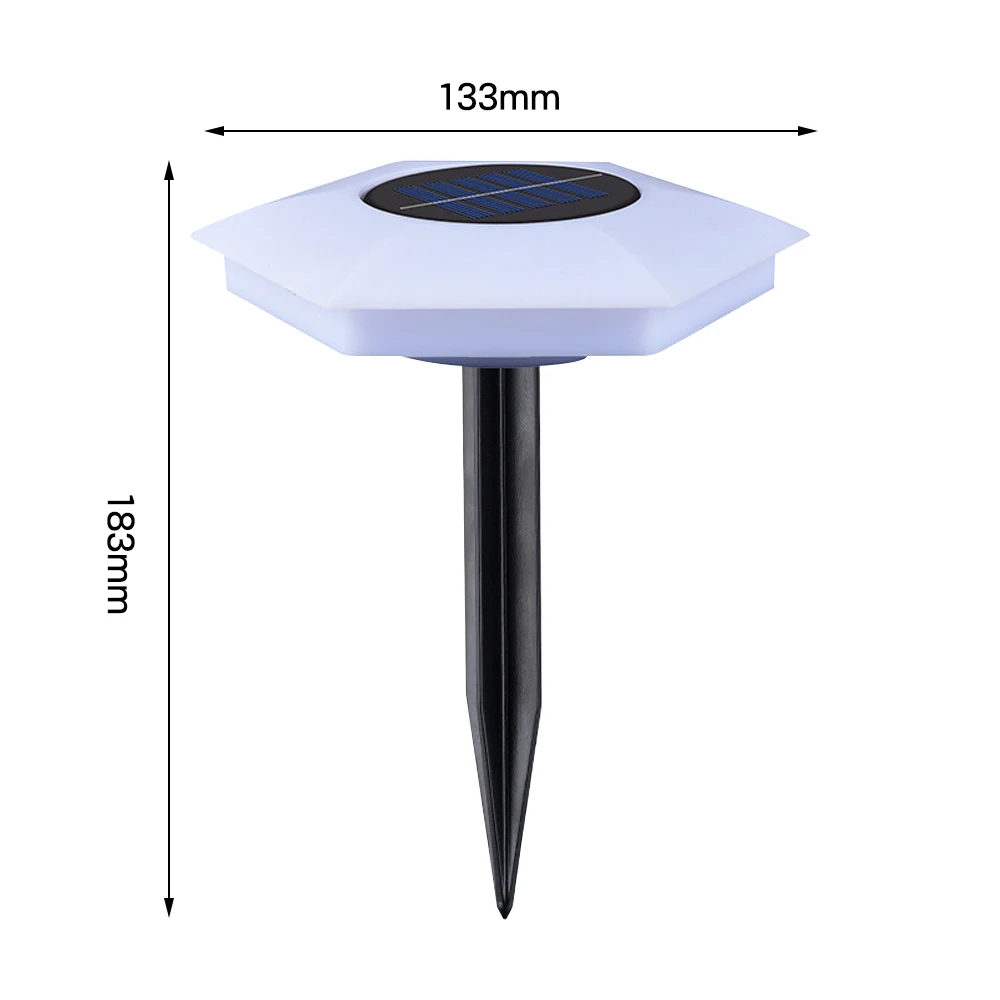 Luces solares para el jardín, impermeables, LED para exteriores, paisaje, Villa, césped, enchufe de tierra, iluminación decorativa para jardín