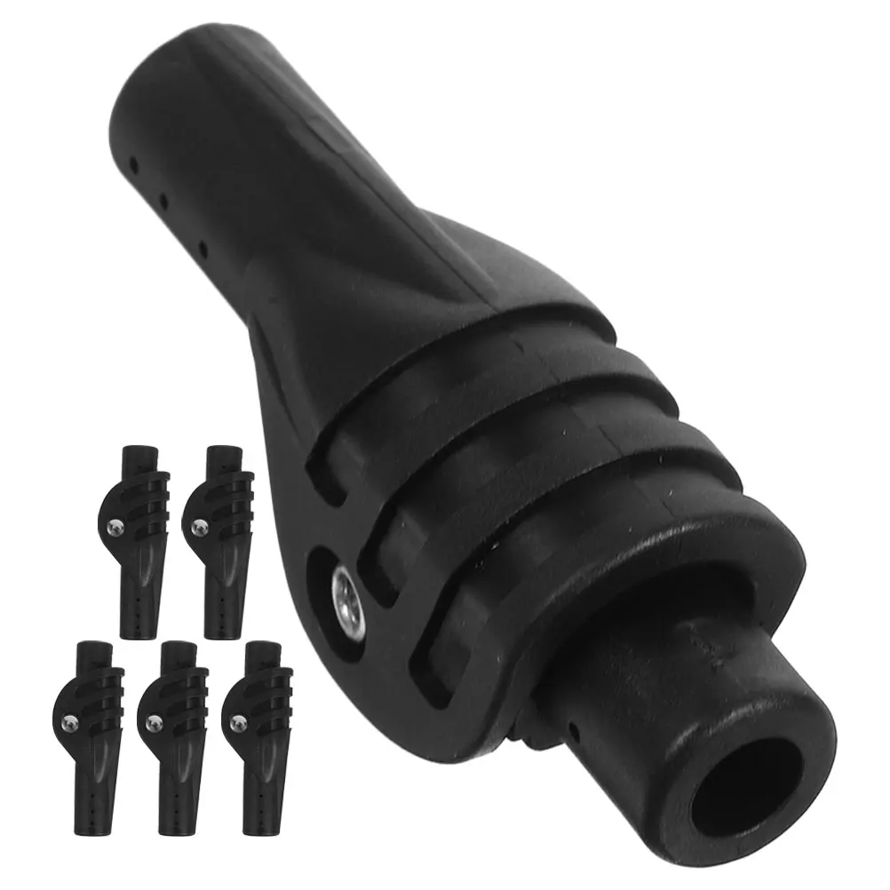 

6 Pcs Tent Joint Building Connectors Support Rod Plastic Pole Repair Accessories