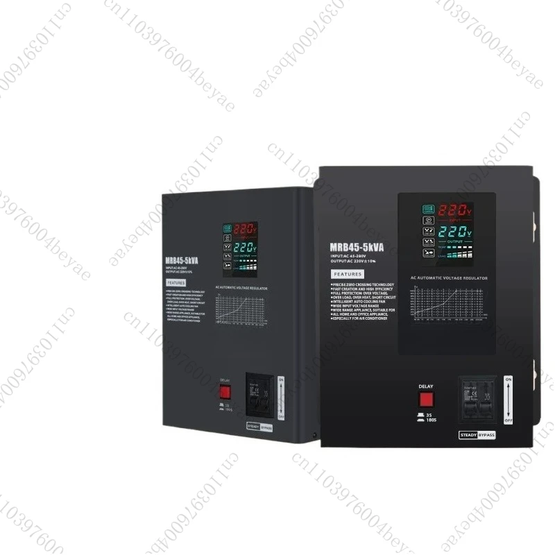 Electronic voltage stabilizer MBR45 ultra-low voltage 45V household voltage stabilizing power supply 5KVA 45-280V
