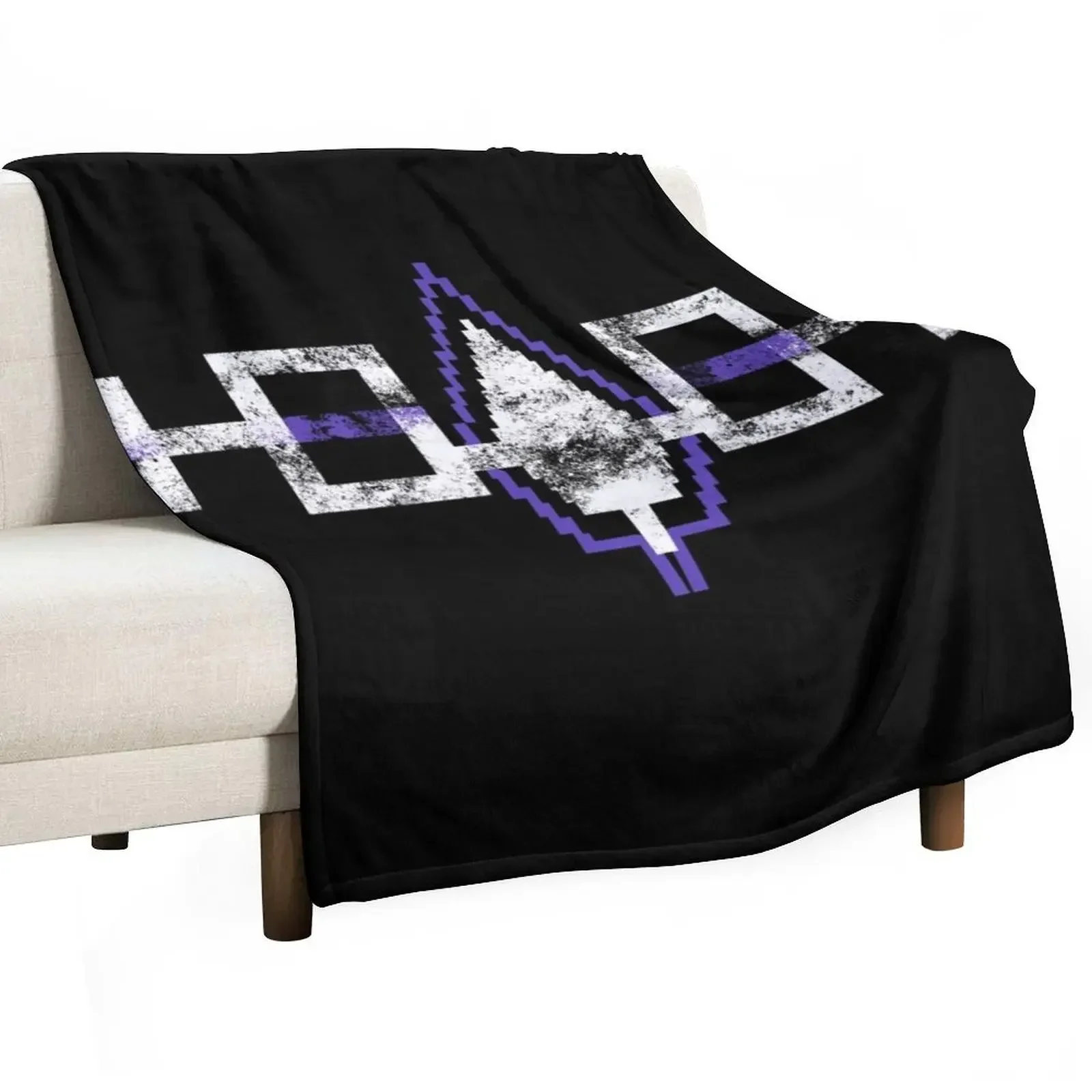 

Haudenosaunee - Hiawatha Belt Throw Blanket Soft Furrys Luxury Designer Blankets