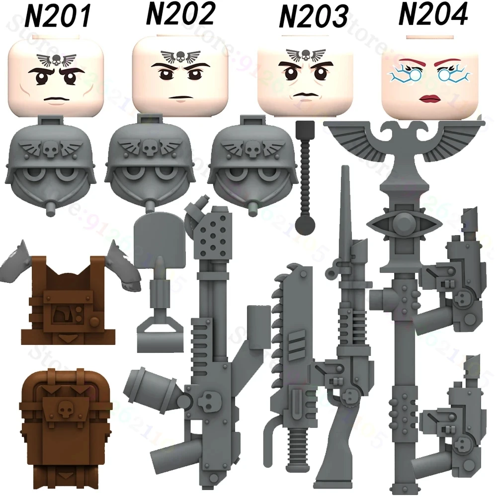 Soldier Military Game Characters Building Blocks Action Figures Toys Gift For Children N201 N202 N203 N204 N205 N206 N207 N208