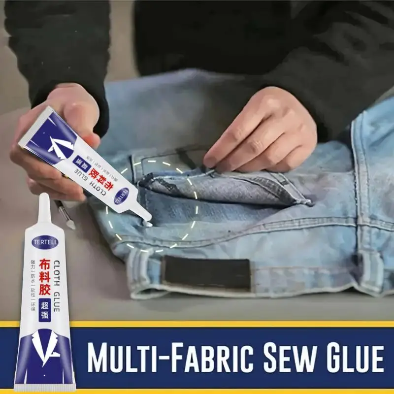

1/2pcs 50ml High Quality Multifunctional Seams for Quick Bonding and Repair - Clothes, Denim, Artificial Leather, and Fabric