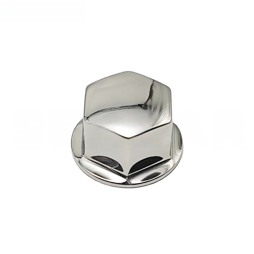 Boat Hydraulic Steering Center Nut in 316 Stainless Steel 5/8 18 and 1/2 20 Thread Sizes for Long Term Saltwater Exposure