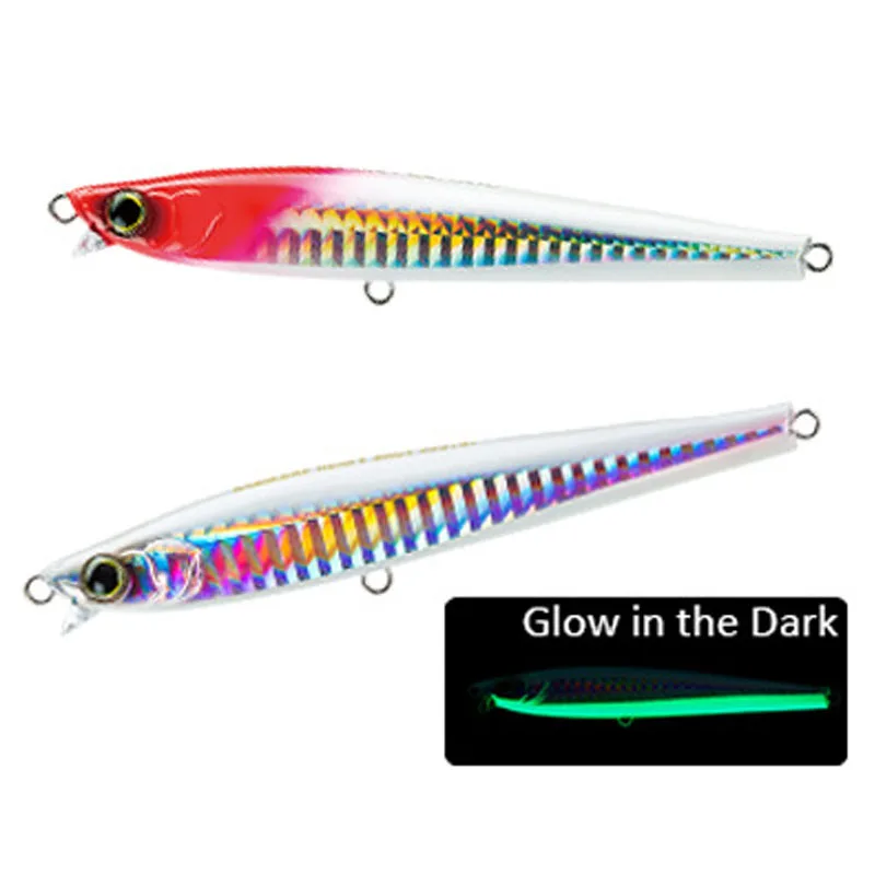 Long Casting Saltwater Sinking Minnow Fishing Lures 105mm 30g Monster Shot Artificial Bait Sea Trolling Swimbait Fishing Tackle