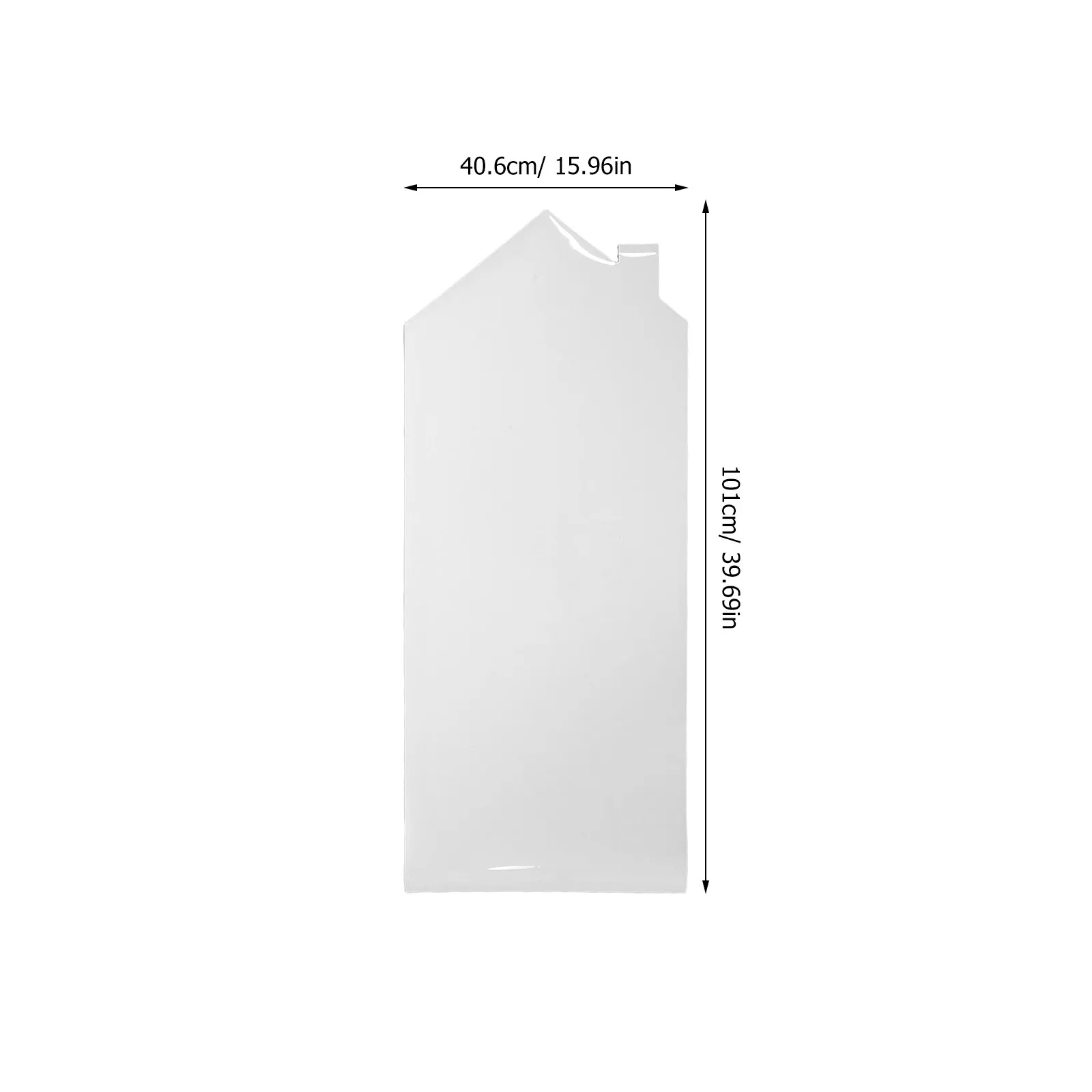Shape Whiteboard Sticker Dry-Erase Board Wall Mounted 39.76x15.98 Inches Adhesive White Board for Office Home School Memo