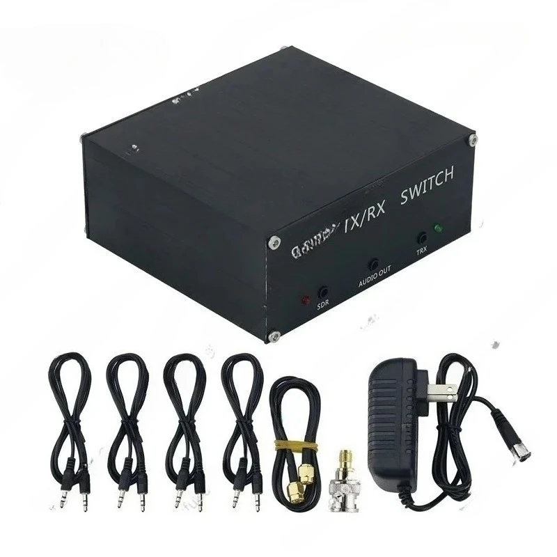 HamGeek 100W SDR Transceiver Switch TX RX Switch Antenna Sharer TR Switch Box with Accessories