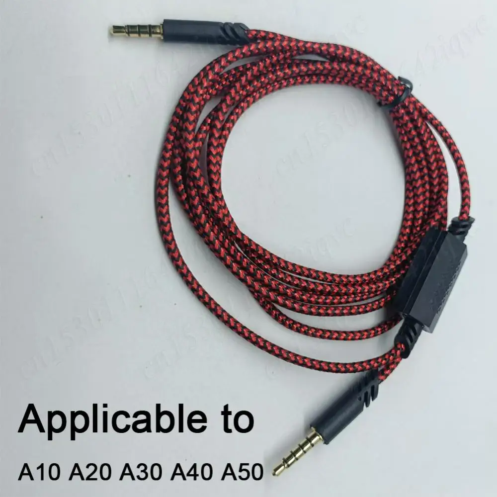 Audio Line Inline Mute for Astro A10 A30 A40 A40TR A50 Gaming Headset Extension Cable Console Cable Wire for PS5/PS4 Controller