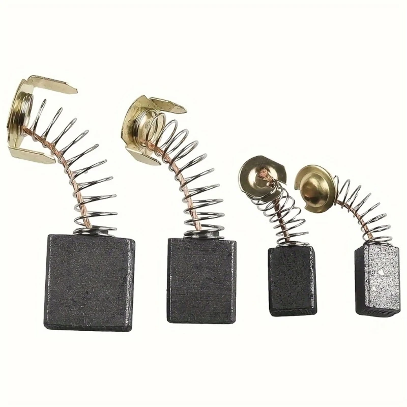 10 Model Carbon Brush Collection 40Pcs Electric Motor Repair Heat Resistant