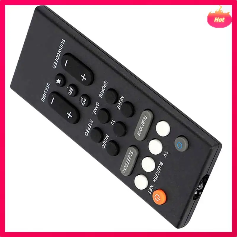 AYHF 5X Fernbedienung ABS Lautsprecher Ersatzfernbedienung für Yamaha YAS-209 YAS-109 Lautsprecher