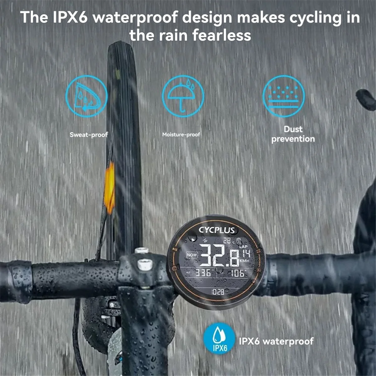 

AA85 M2 Wireless GPS Bicycle Computer ANT+ Bluetooth Cycling Road Bike Waterproof Speed Meter Bike Accessories