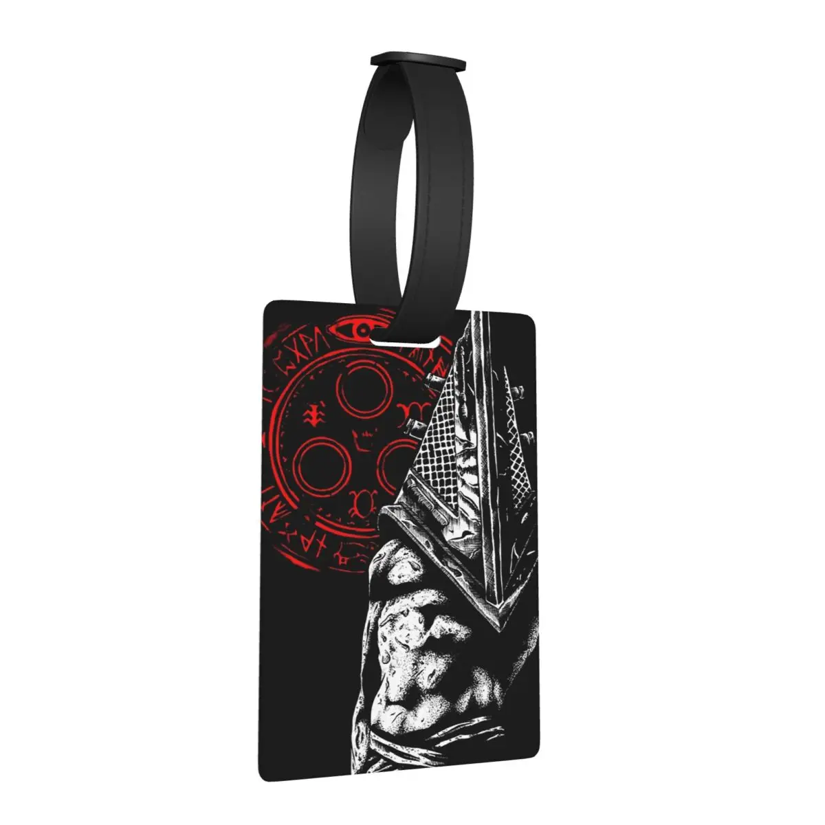 

Chain Link And Fog Silent Hill Game Luggage Tags Suitcase Accessories Travel Baggage Boarding Tag Label Holder ID Name Address