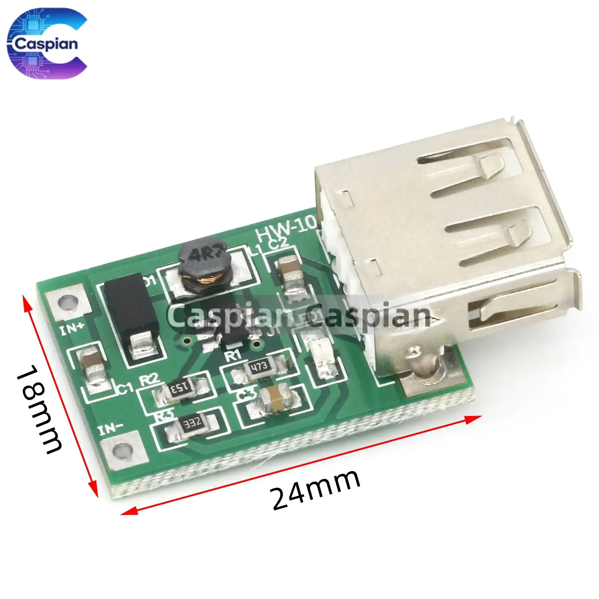 1PCS 0.9V ~ 5V to 5V 600MA USB Output charger step up Power Module Mini DC-DC Boost Converter green