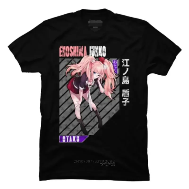 Harajuku Vintage Cartoon T Shirt Unisex Tops Casual Japanese Anime Danganronpa V3 Killing Harmony Oma Kokichi Graphic Tshirts