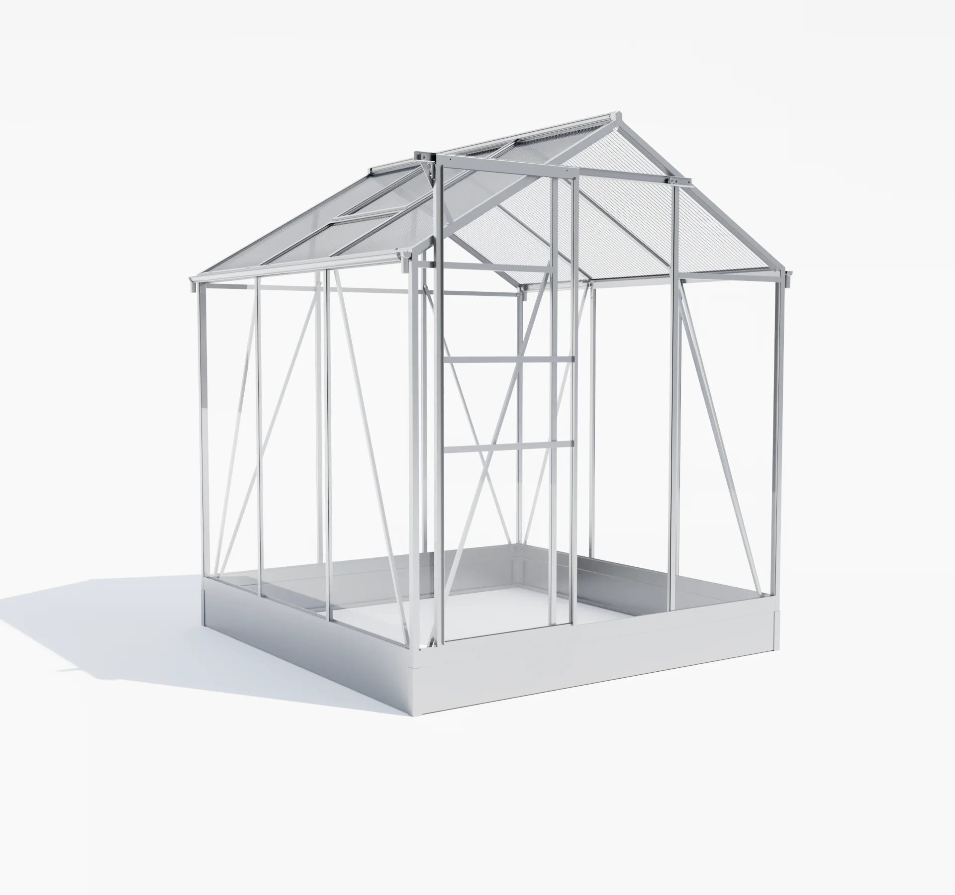 Customize greenhouse Easy Assembly Pressure Treated Durable Metal/Steel Plastic Eco-Friendly Renewable Garden Green House