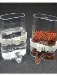 Bird Water Dispenser Bird Food Feeder Automatic Parakeet Bird Waterer Food Feeder Dispenser for Parrot Bird Cage Accessories