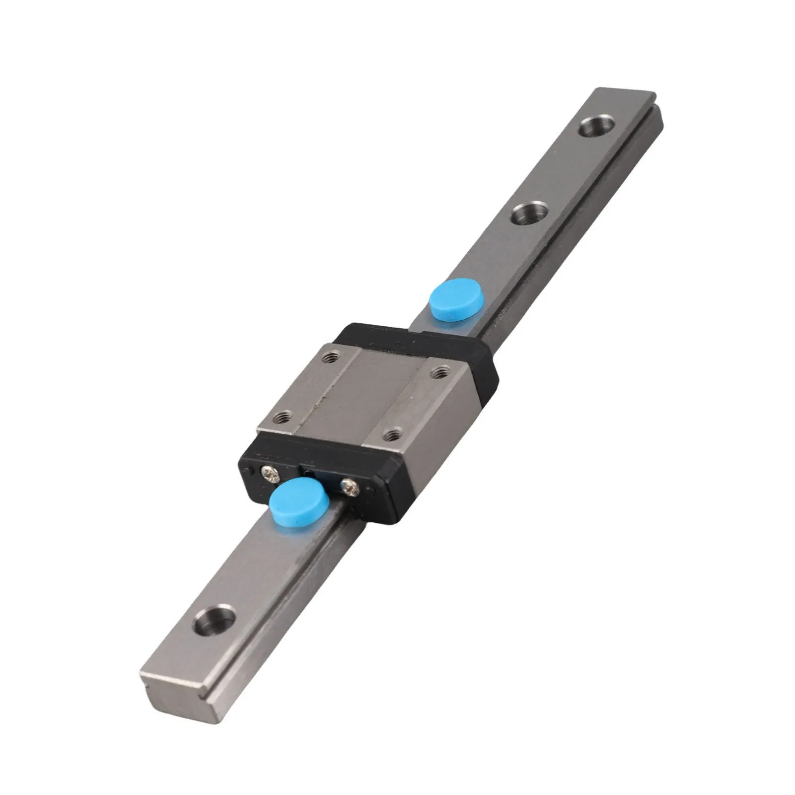 Linear Guide Rail, 100-450mm 1pc LML12B Miniature Linear Rail Guide 12mm Width Slide Block