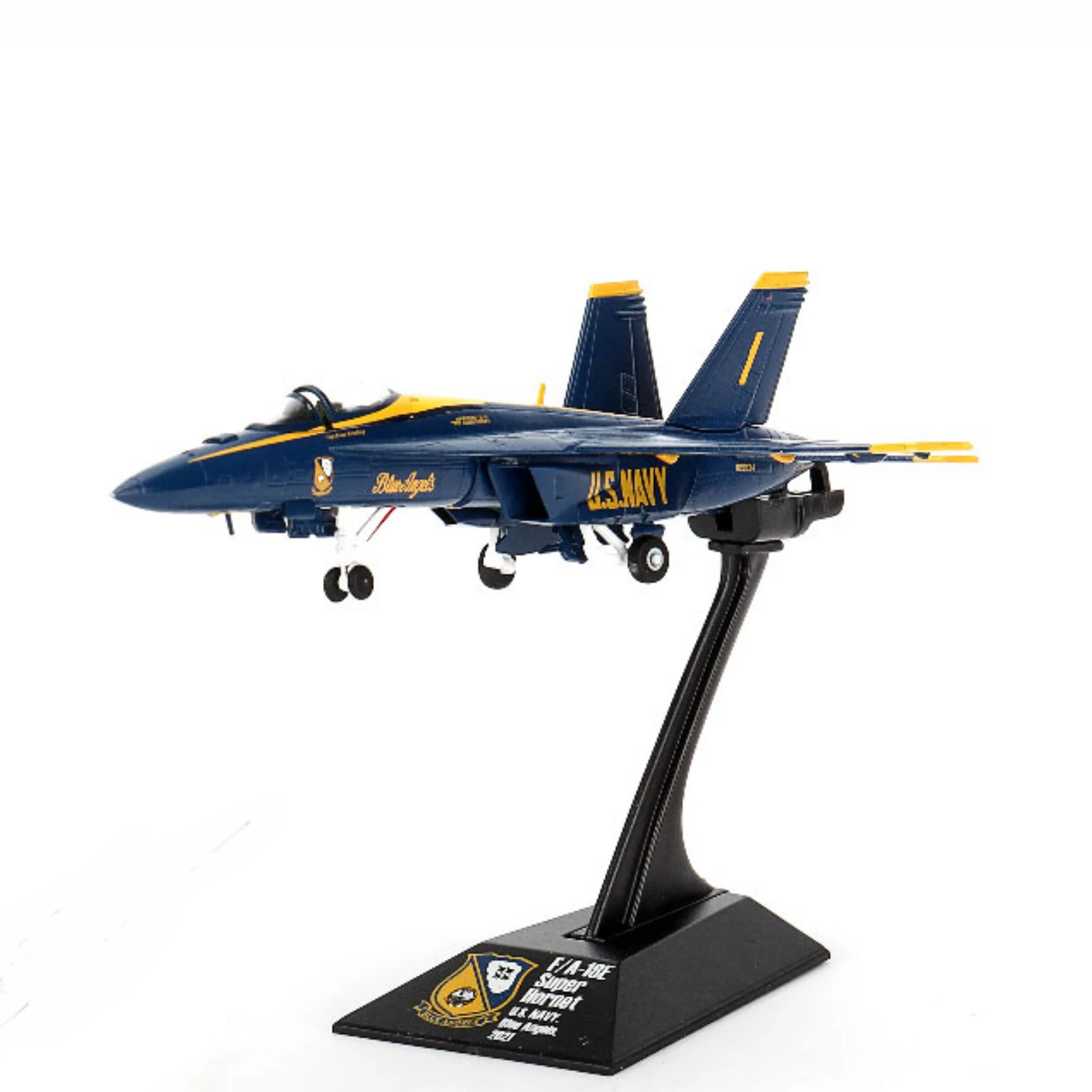 

Die cast US Navy F/A-18E Super Hornet Fighter Militarized Combat 1:144 Proportional Alloy and Plastic Simulation Men's Gift