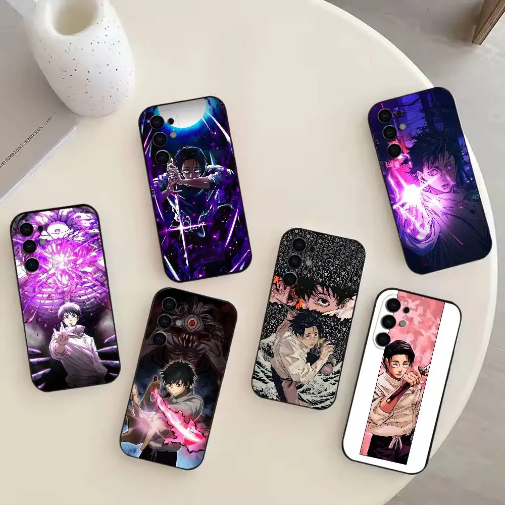 

Okkotsu Yuta Jujutsu K-Kaisen Phone Case For Samsung S25,S24,S21,S22,S23,S30,Ultra,S20,Plus,Fe,Note,10,9,5G Black Cover