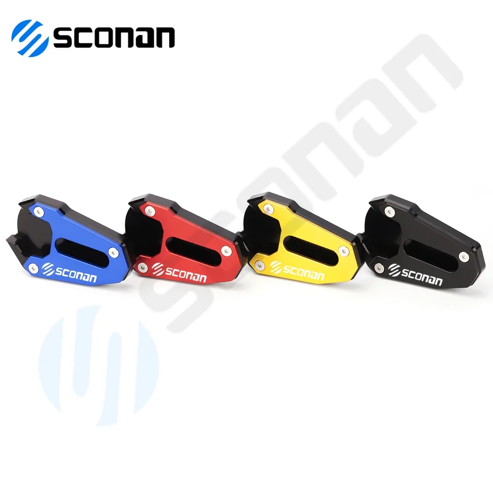 Para SUZUKI SV650 SV650X SFV 650 SFV650 Gladius accesorios para motocicletas soporte de pie placa de soporte almohadilla de extensión lateral