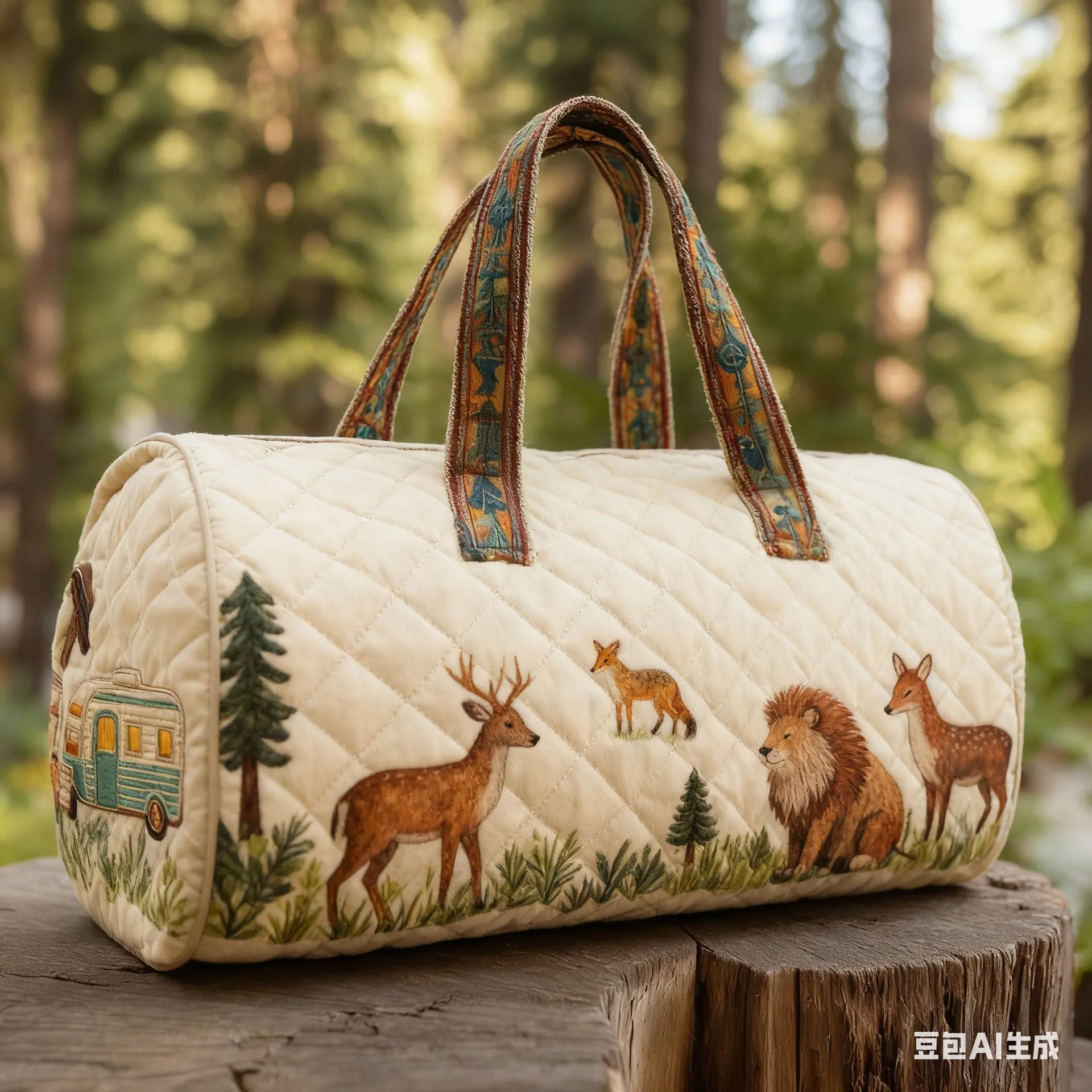 

3D Printed Quilted Bags Personalized Gifts Custom Bags daily fashion Handbag Tote Bag Training Travel Bag Beach Hiking Camping