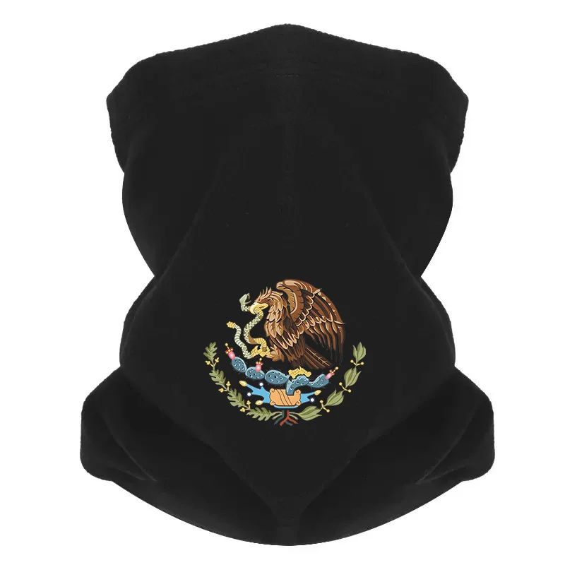 Орел, змея, кактус, дизайн, эмблема, символ, мужской уличный шарф, маска, гетры, шляпа, женская кепка, головной убор, ветрозащитный, сохраняющий тепло, зимний мульт