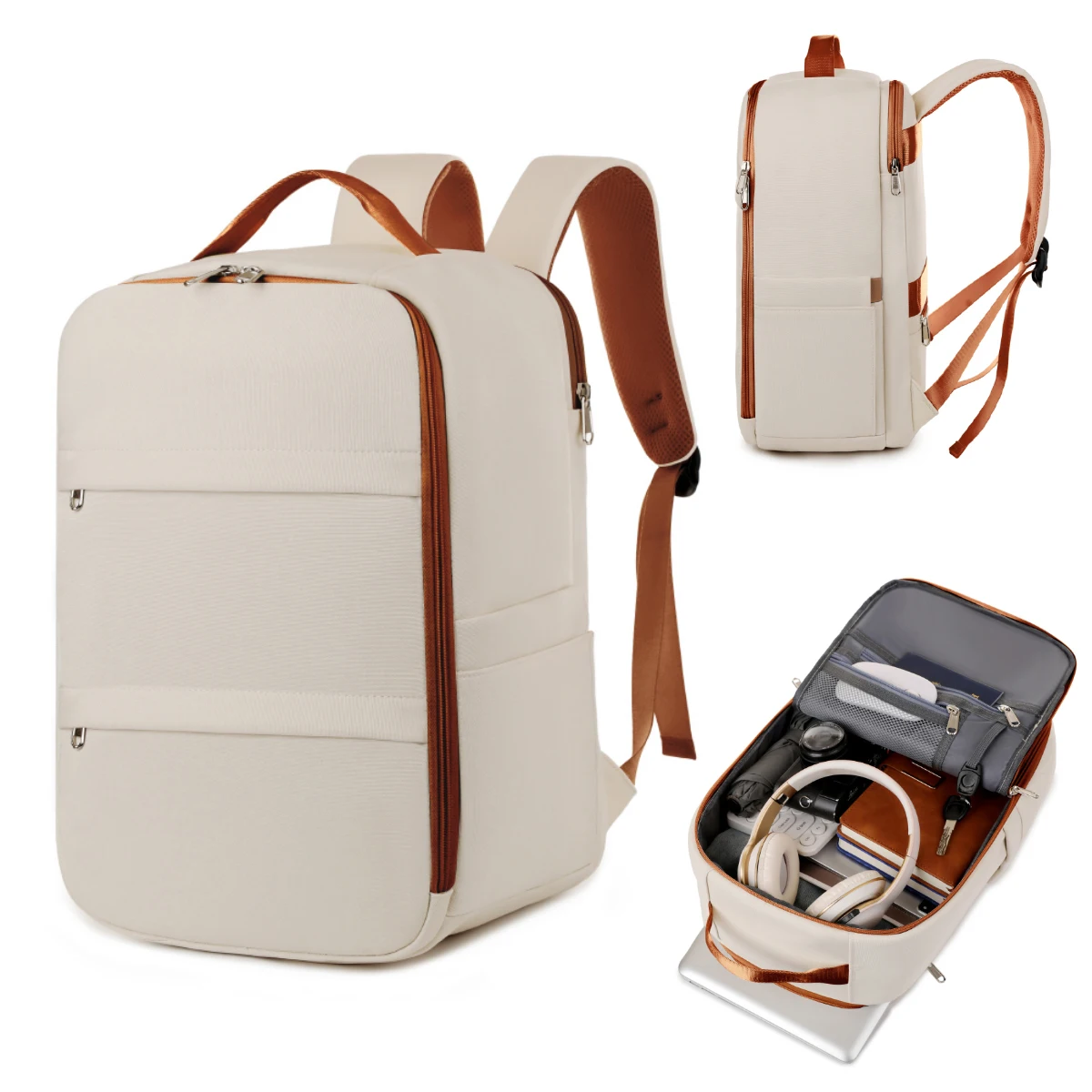 Zaino di grande capacità per uomo e donna, viaggio d'affari a breve distanza, borsa da alpinismo, borsa da viaggio, zaino per studenti, borsa da scuola sportiva e per il tempo libero, borsa da lavoro, abbigliamento da