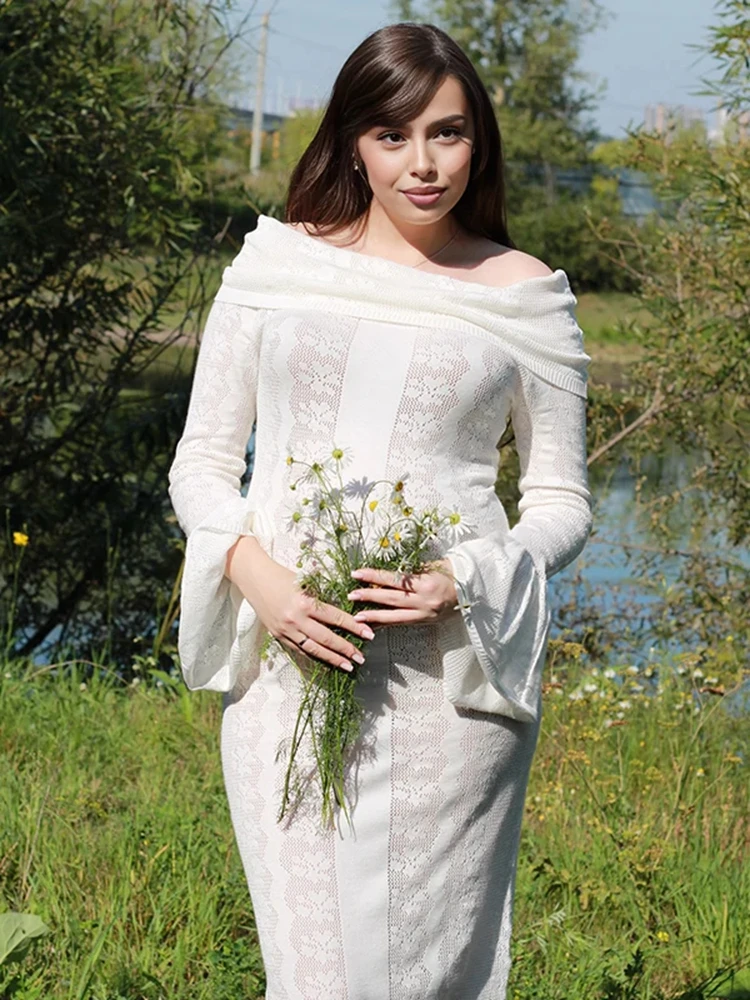 

Платье для фотосессии в деревенском стиле для беременных, кружевное платье макси с открытыми плечами и бантом, струящийся наряд для беременных, платье для фотосессии на детский душ