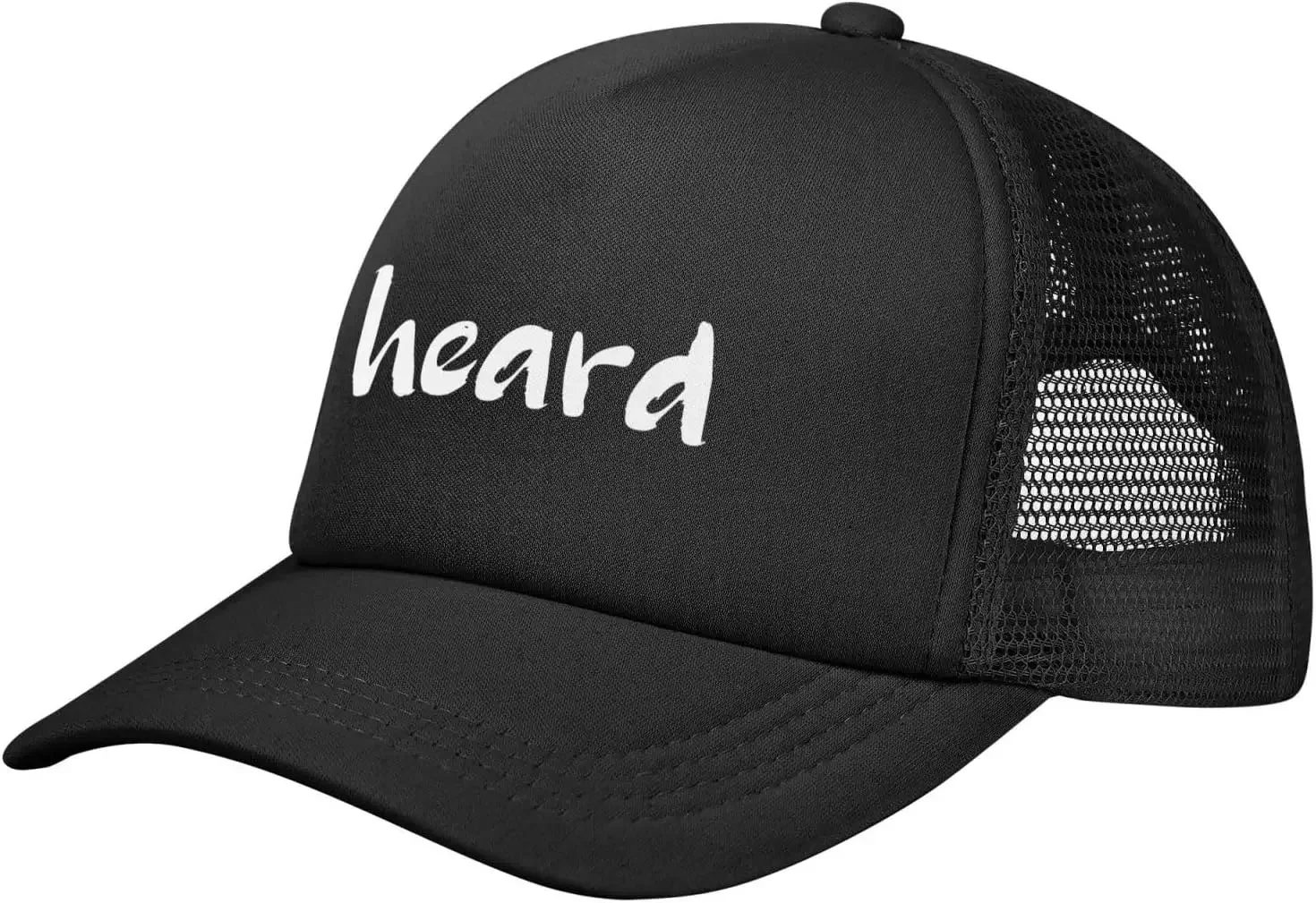 Heard Funny Chef Funny Restaurant Slang Lingo Chef Cooking Baseball Cap Black Breathable Trucker Hat For Women Men