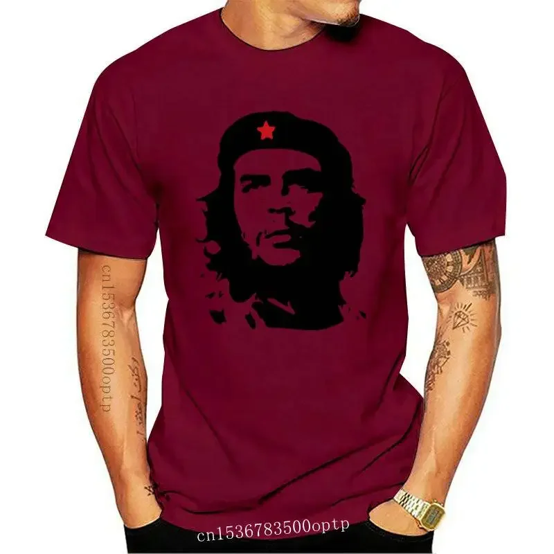 New Che Guevara T-Shirt Silhouette Iconic Retro Political Revolution Cuba S-5XL Top(1)