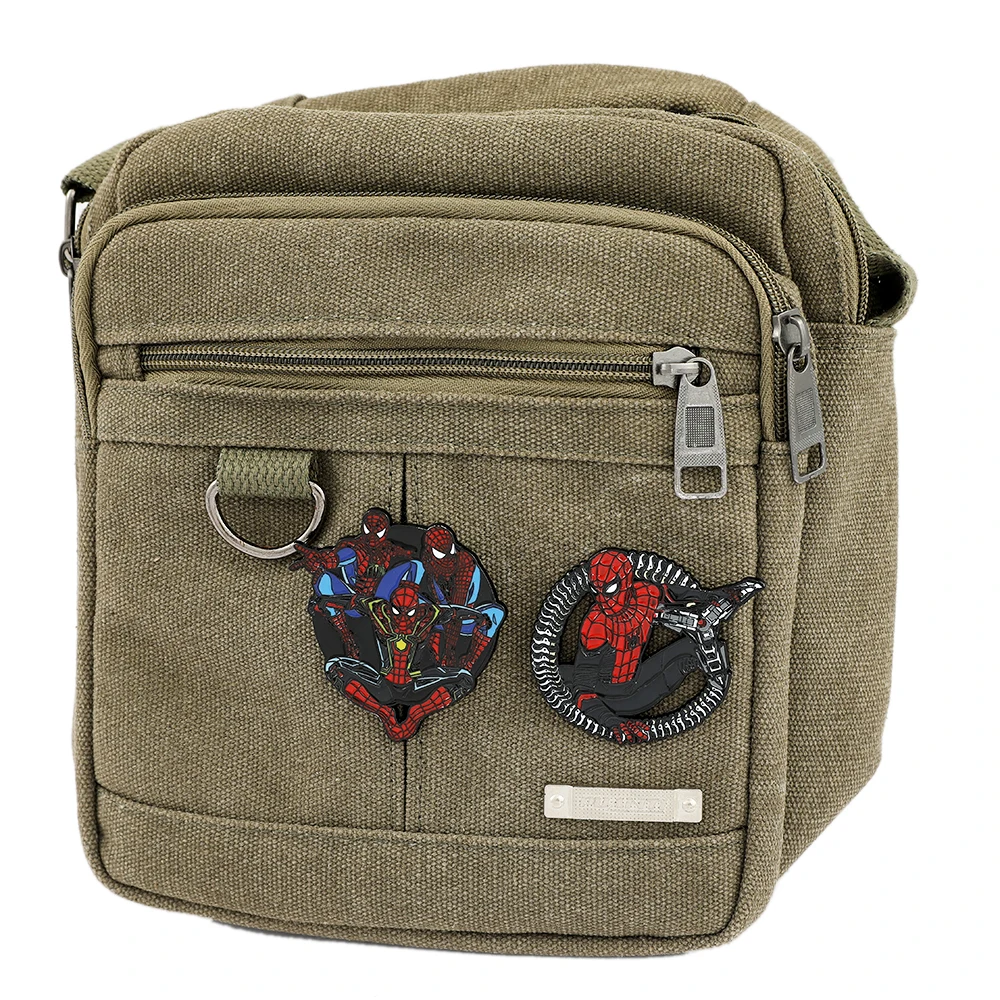 Marvel Movie Collection Enamel Brooch Avengers Superhero Backpack Jacket Pin Disney Fans Collect Badge Accessories Gifts