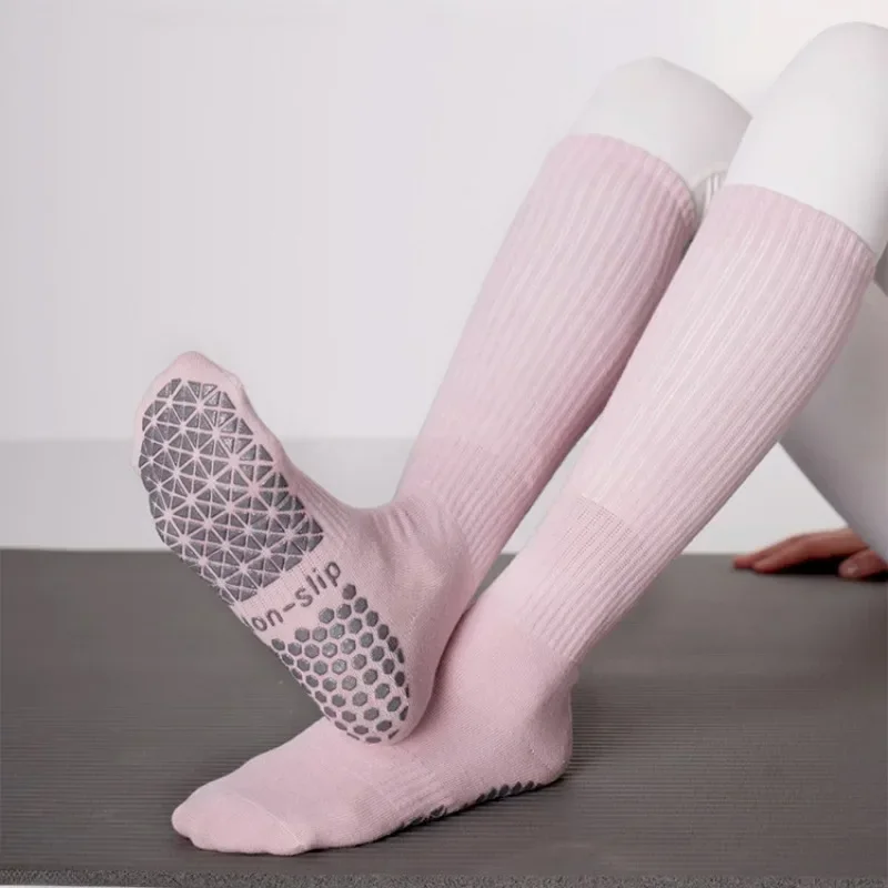 New Yoga Socks Professional Anti-slip Stockings Ballet Pilates Socks Women Female Ladies Cotton Indoor Floor Dance Sports Socks