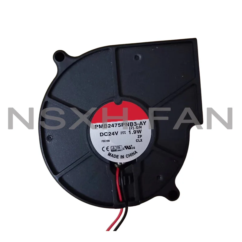 PMB2475PNB3-AY DC24 kipas turbin 1.9W 7530 75x75x30MM