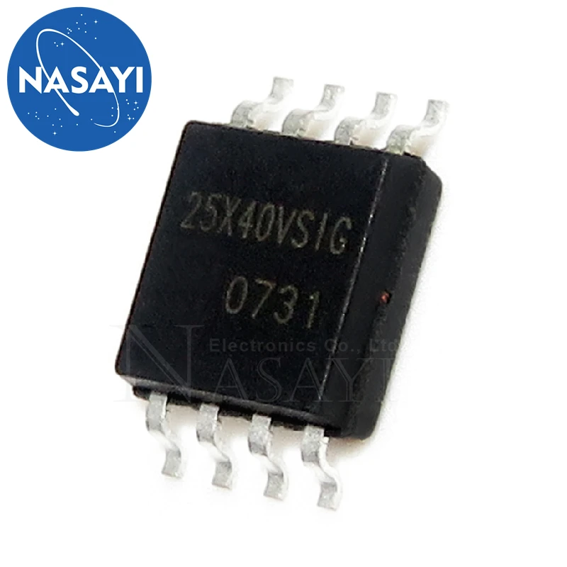 

10PCS W25X40VSIG 25X40VSIG 25X40 SOP-8