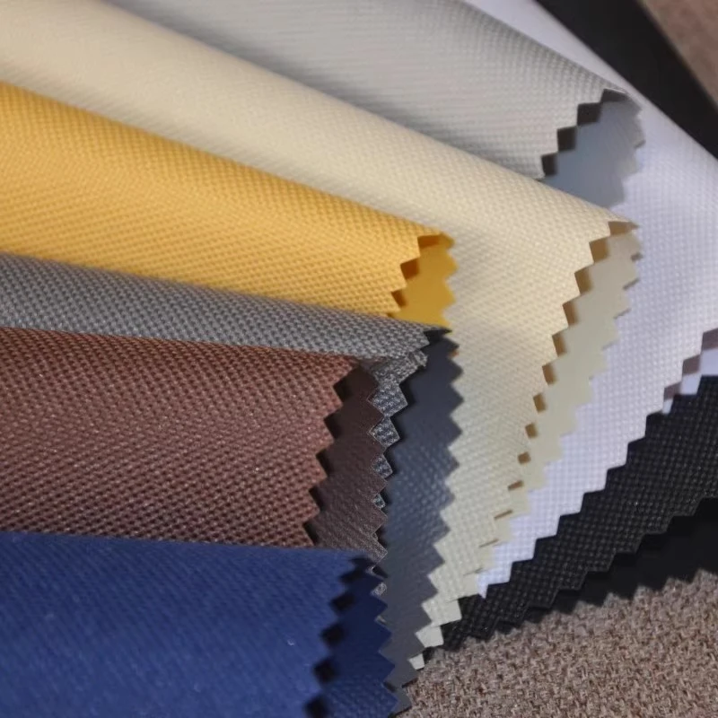 600D PVC Waterproof Fabric 0.4mm Thick By The Meter for Luggage Tents Canopies Sewing Oxford Cloth Matte Wearable Black Blue