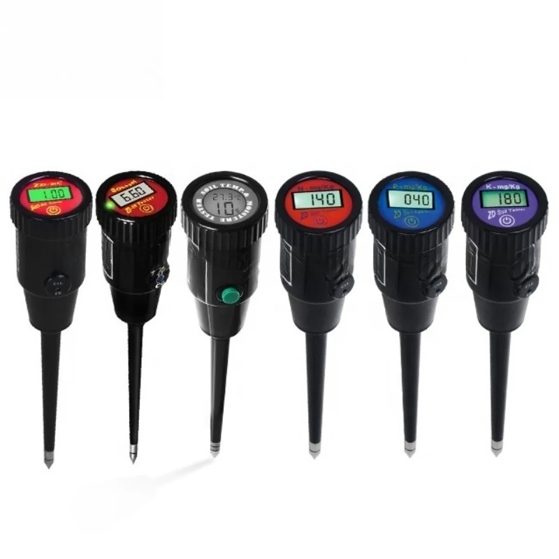 

High Accurate 7 in 1 Soil Fertility pH NPK Temp&Moisture EC Sensor NPK Testers