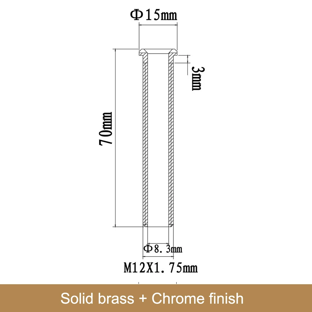 33-70mm M12 Screw For Kitchen Sink Strainer Plug Drain Basket Filter Fastener Quality SUS 304 Waste Bowl Kit Nut Accessory view 4