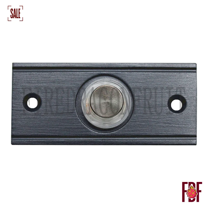 

Vintage Style Doorbell SwitchFOR HomeRound Gold Plated Wired Doorbell SwitchwithLight