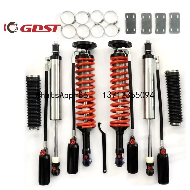 GDST Adjustable Suspension Coilover Shock Absorber Off Road Lift Kit 4WD Accessories Low MOQ for Toyota Land Cruiser 300 LC300