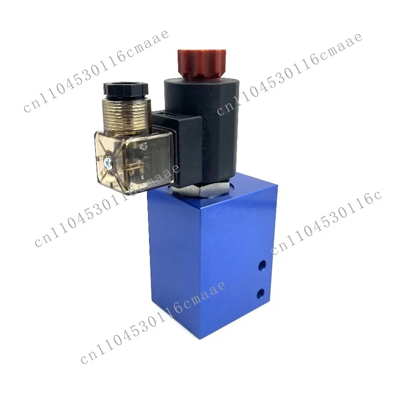 AC 110V 220V Coil G1/2 G3/4 Port Hydraulic Block V6068 Hydraulic Cartridge Valve SV12 Solenoid Valve 2-Position 2-Way