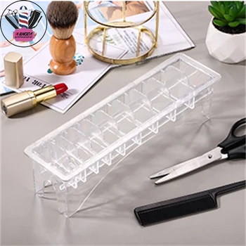 Boîte de rangement de peignes de guidage de grille 8/10, organisateur de peigne de limite de tondeuse professionnelle, support de boîtier, accessoire d'outils de coiffure