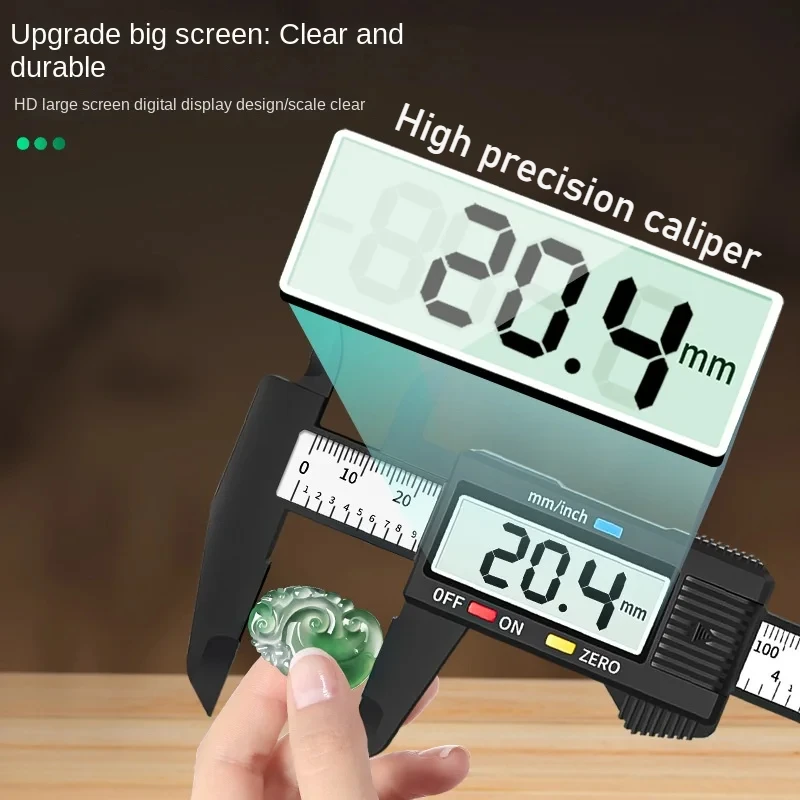 

Высокоточные цифровые Штангенциркули из углеродного волокна, инструменты для деревообработки, микроциркуляция, измерительные инструменты 150 мм