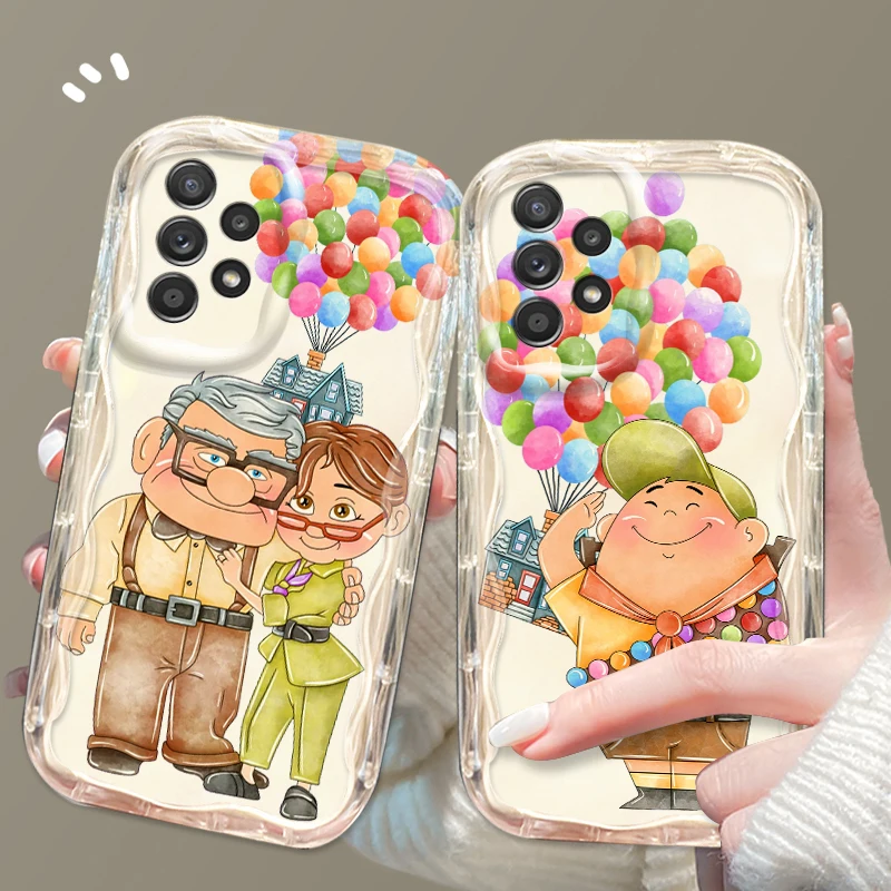 Up Art Fashion Cute For Samsung A55 A54 A53 A52 A35 A34 A33 A32 A25 A24 A23 A22 A21S A15 A13 A14 5G Wave Oil Soft Phone Case