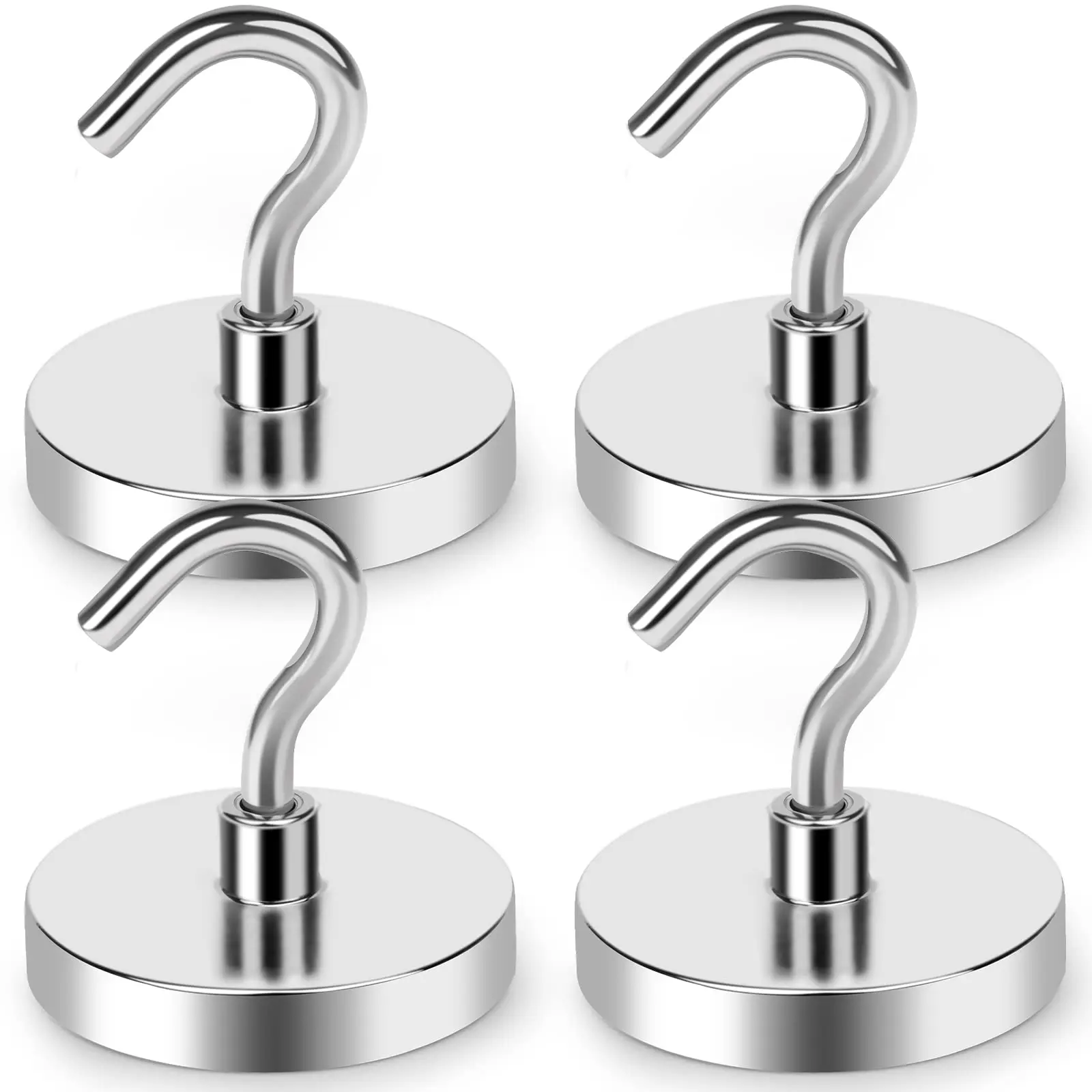 D32MM Magnetic Hooks Heavy Duty,  Strong Magnetic Hooks for Hanging, Toolbox, Cruise, Office and Kitchen