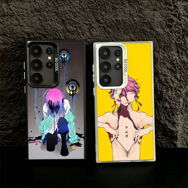 HypnosisMic Ramuda Amemura Phone Case for Samsung S26 Ultra S25 Edge S24 FE S23 FE S22 Plus Galaxy S21 S20 Cover Back Anti-fall