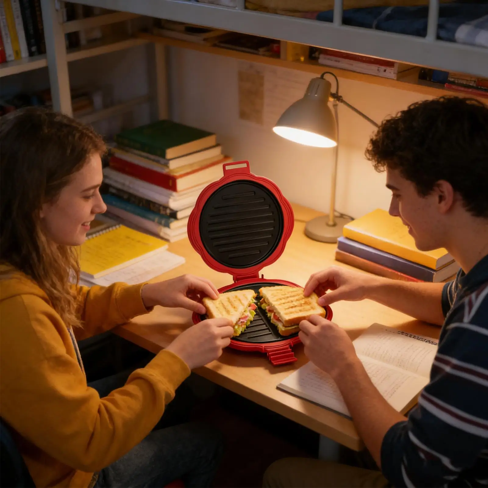 

Сэндвичница с антипригарным покрытием из нержавеющей стали, быстрый нагрев, двусторонняя, для завтраков, приготовления сыра, мини-вафель, омлетов, бургеров