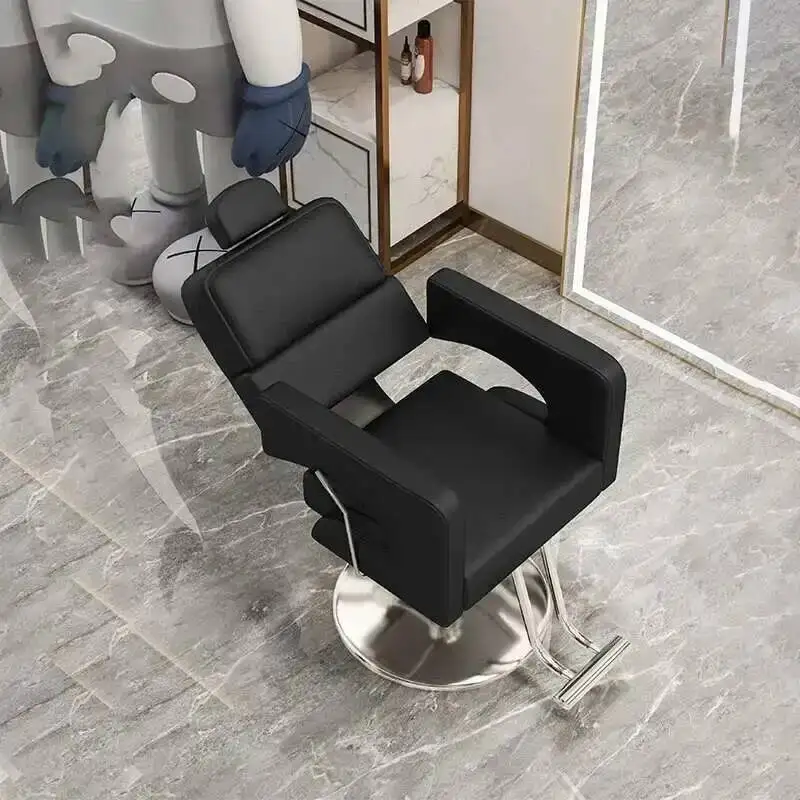 Sillas De salón De cama, Silla De manicura para estilista, inodoro, muebles De peluquería profesionales, Silla De Barbero, masaje De pestañas, negocios
