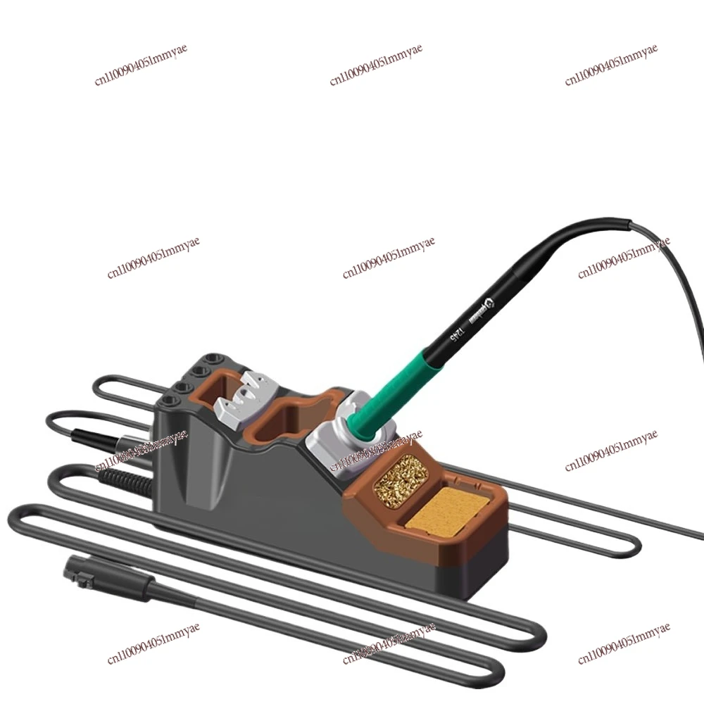 

Extended Soldering Iron Holder SDC02 Silicone Wrapped Soldering Pen Holder Supports T245\ T210