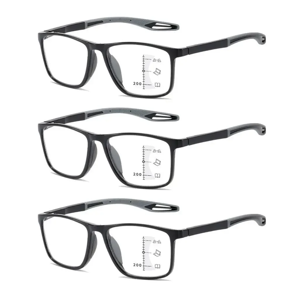 Blue Ray Blocking Anti-Blaulicht-Lesebrille Progressive Near Far Multifokale Hyperopiebrille Ultraleicht TR90 – Detail 11
